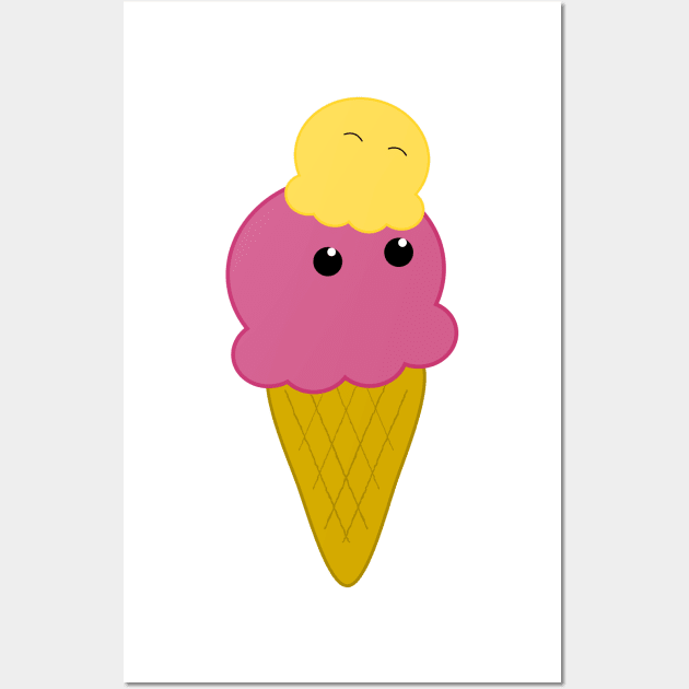 Ice Cream Wall Art by Warp9